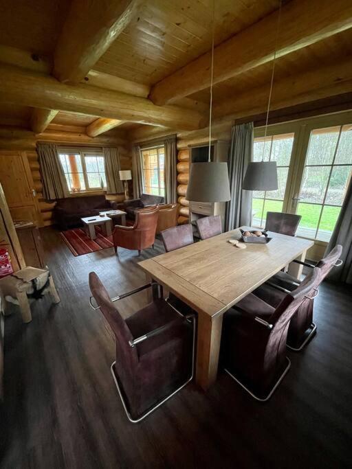 Unieke Houten Villa Met Sauna In Twente - 6P Den Ham Exterior foto