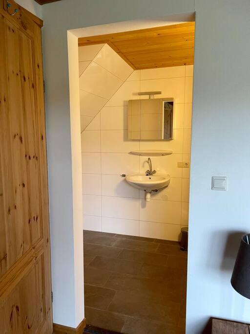 Unieke Houten Villa Met Sauna In Twente - 6P Den Ham Exterior foto
